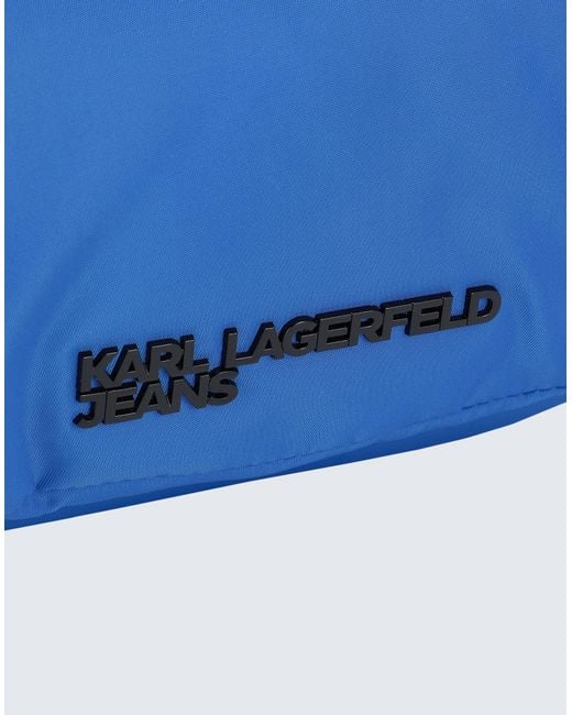 Karl Lagerfeld Blue Cross-body Bag