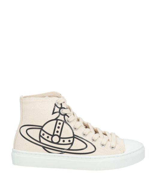 Vivienne Westwood White Sneakers Textile Fibers