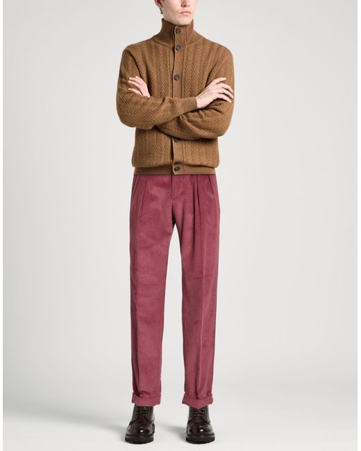 Incotex Red Trouser for men