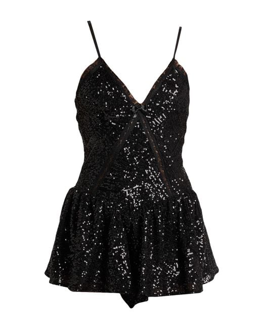 Aniye By Black Playsuit Polyester, Elastane