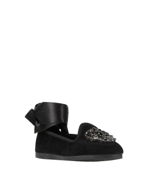 Hego's Black Camel Loafers Leather