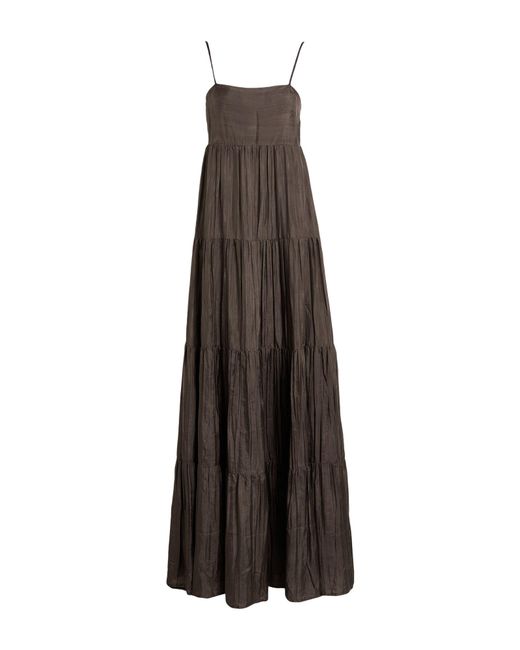 THE ROSE IBIZA Gray Maxi Dress