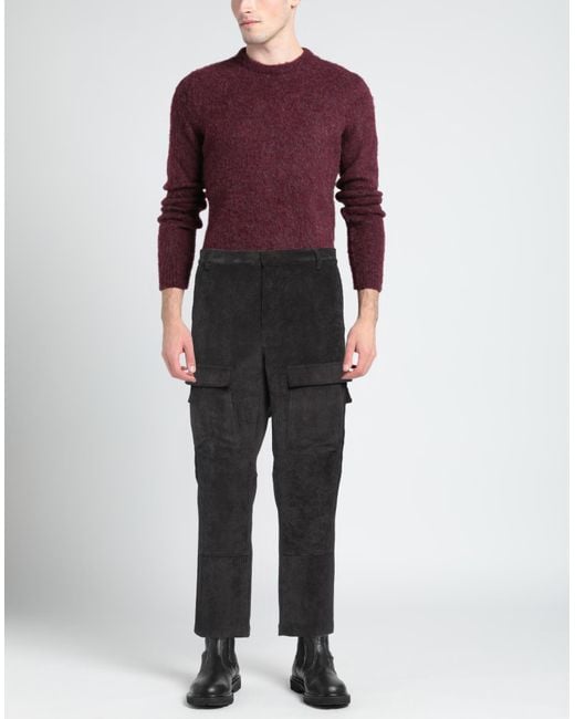 Daniele Alessandrini Black Trouser for men