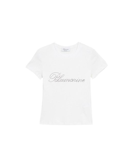 T-shirt di Blumarine in White