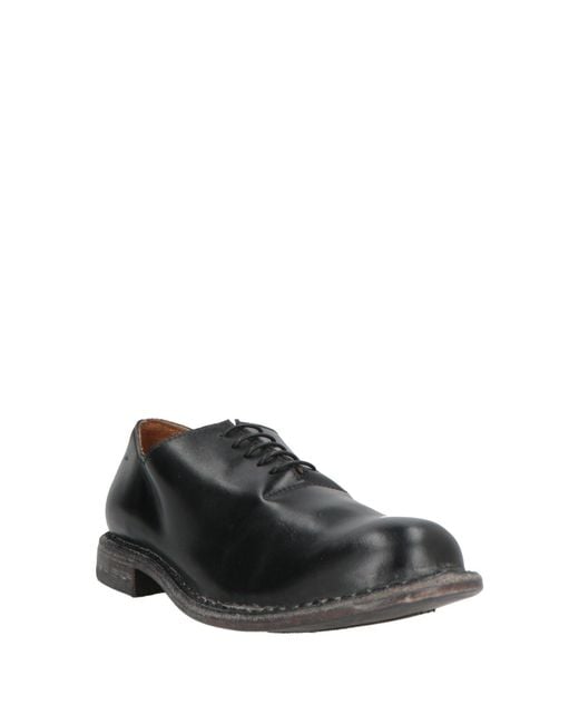 Moma Gray Lace-Up Shoes