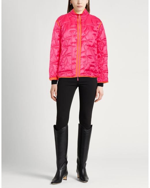 Hogan Pink Fuchsia Puffer Polyamide
