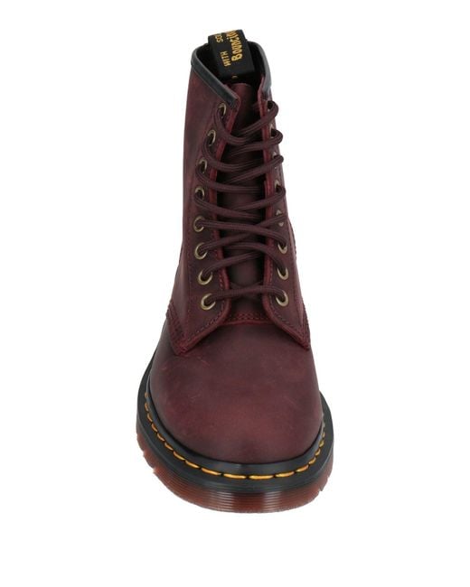 Dr. Martens Brown Ankle Boots