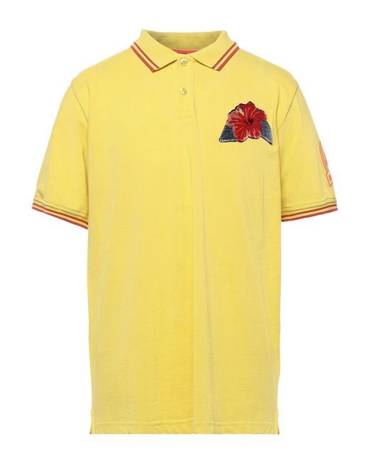 INVICTA WATCH Yellow Polo Shirt for men