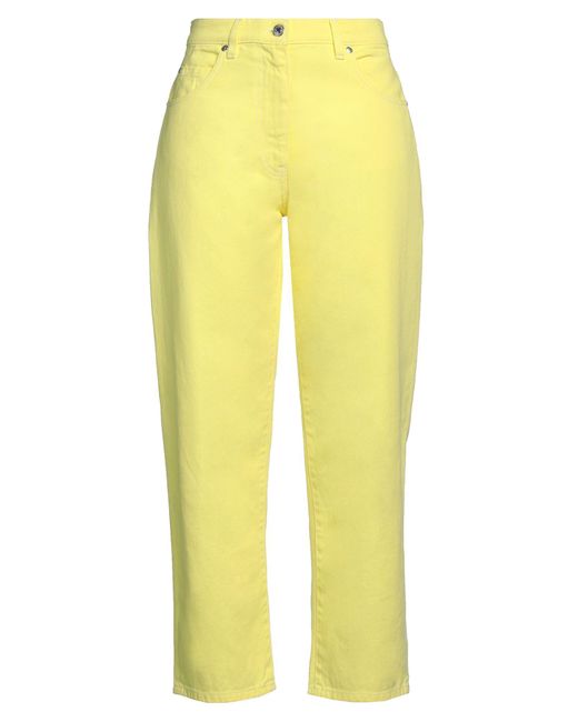 Pantaloni Jeans di MSGM in Yellow