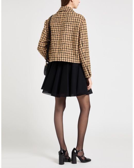 Sandro Brown Blazer Acrylic, Virgin Wool, Polyamide