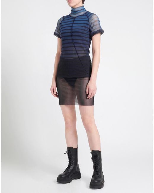 Jean Paul Gaultier Blue Mini Dress