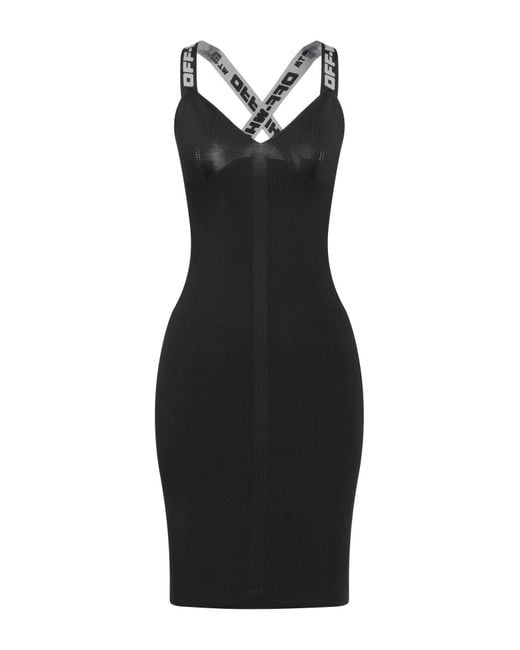 Off-White c/o Virgil Abloh Black Mini Dress