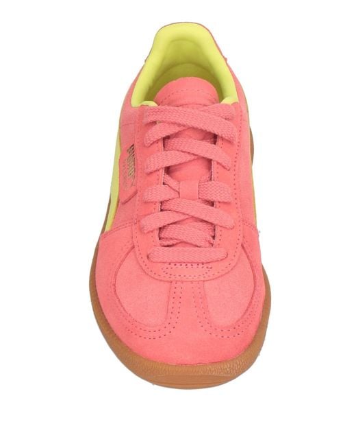 PUMA Pink Sneakers Leather