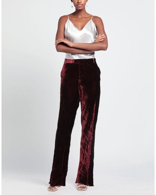 Etro Red Trouser