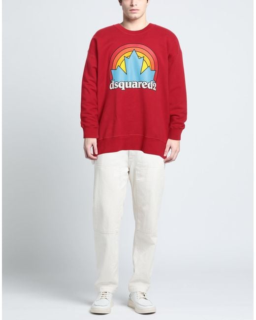 Sudadera DSquared² de hombre de color Red