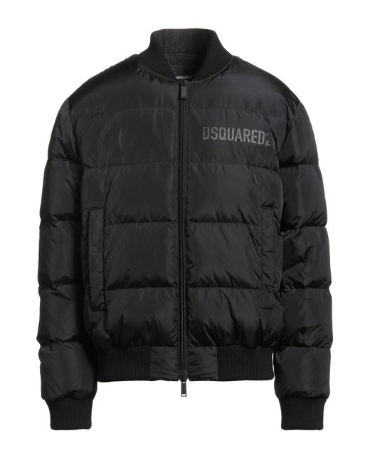 Piumino & Imbottito Sintetico di DSquared² in Black da Uomo