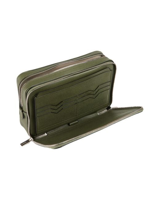 Valextra Green Belt Bag for men