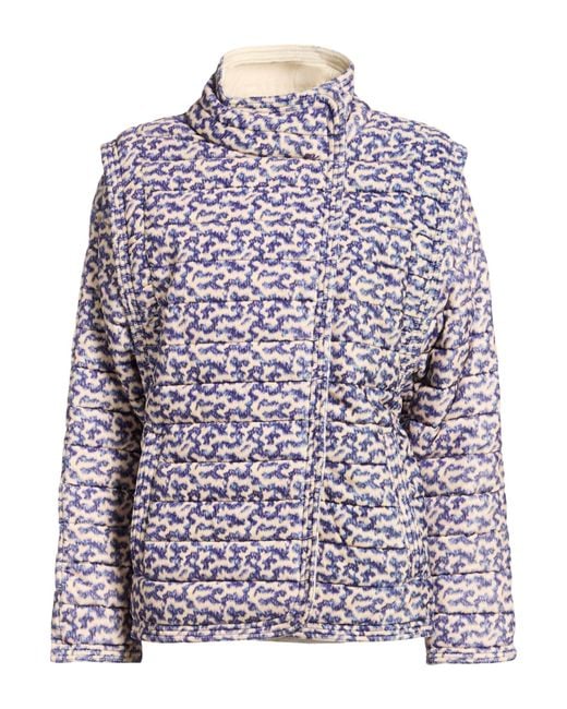 Isabel Marant Purple Puffer Cotton