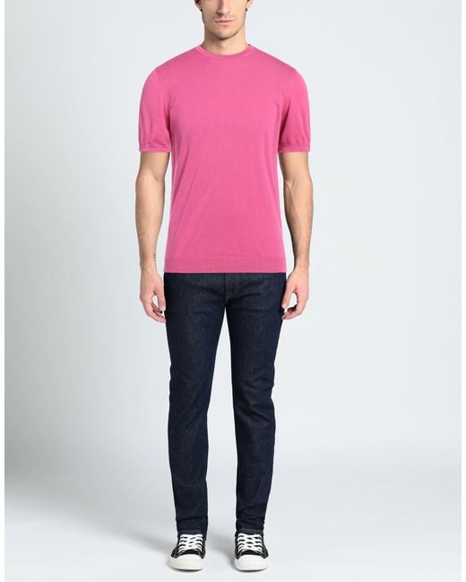 Drumohr Pink Jumper for men