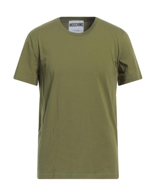 Moschino Green T-shirt for men