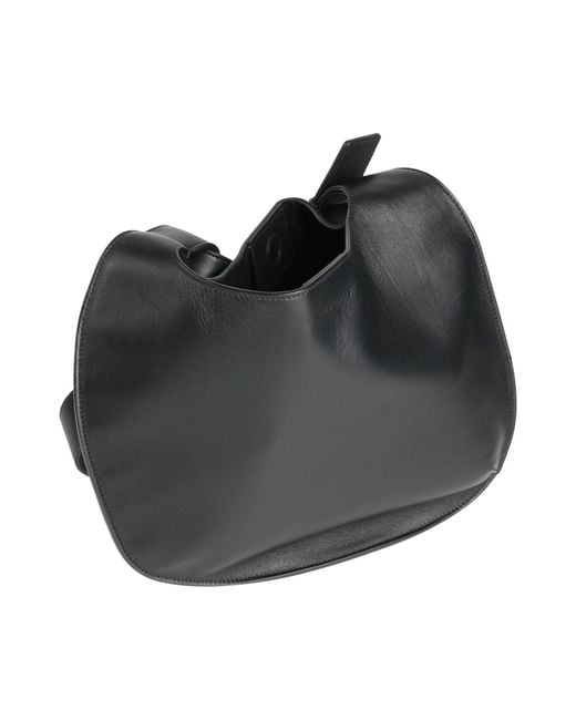 Ferragamo Black Cross-Body Bag Leather