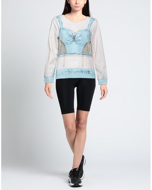 Moschino Blue Sweatshirt