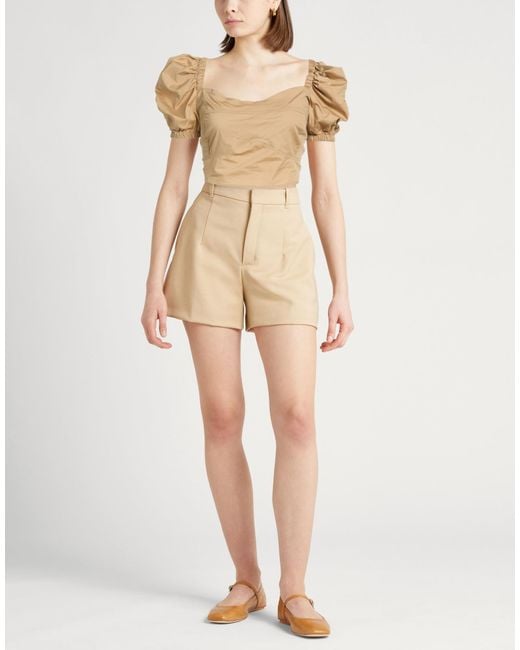 Fly Girl Natural Sand Top Cotton, Elastane