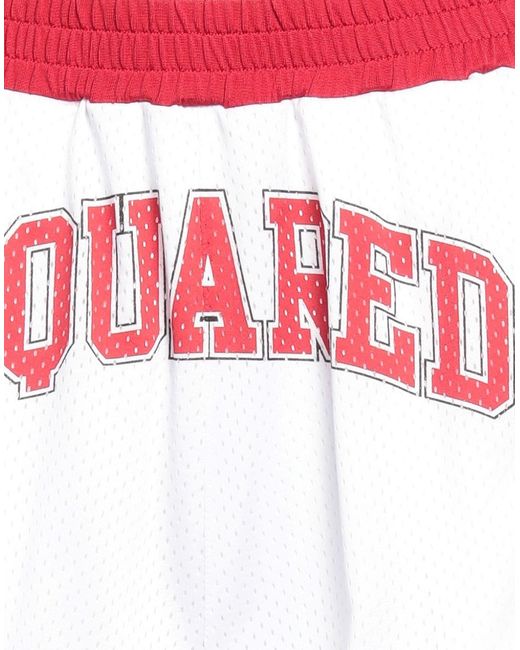 DSquared² White Shorts & Bermuda Shorts for men
