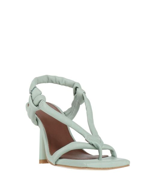 Alohas Metallic Sandals