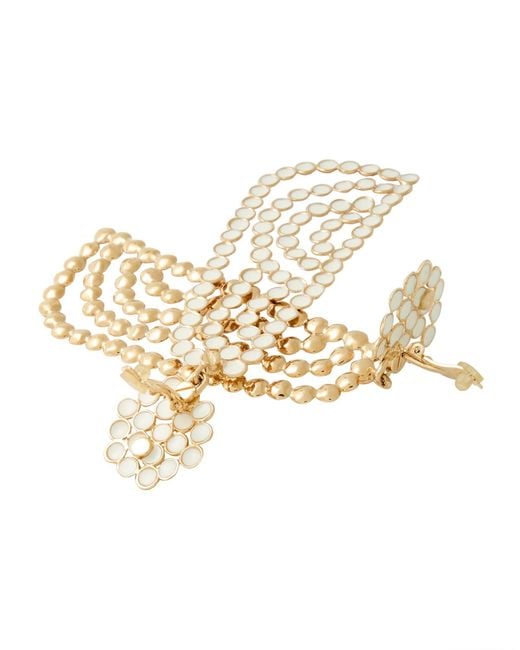Chloé Metallic Ohrring