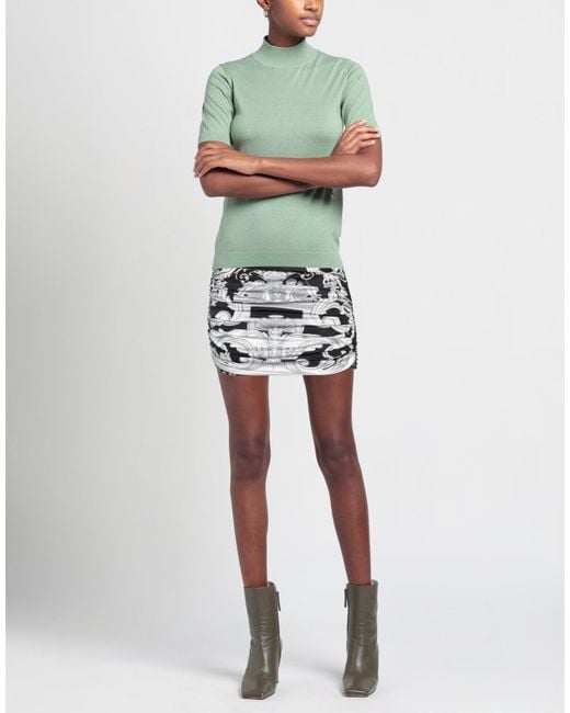 Versace Black Mini Skirt