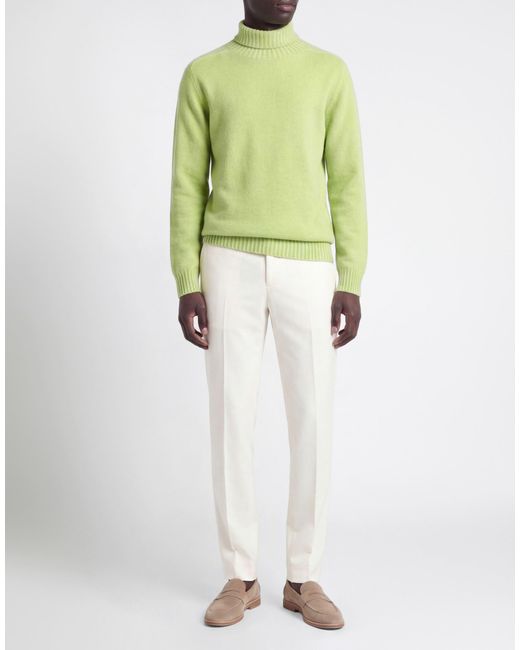 AROVESCIO Green Turtlenecks for men