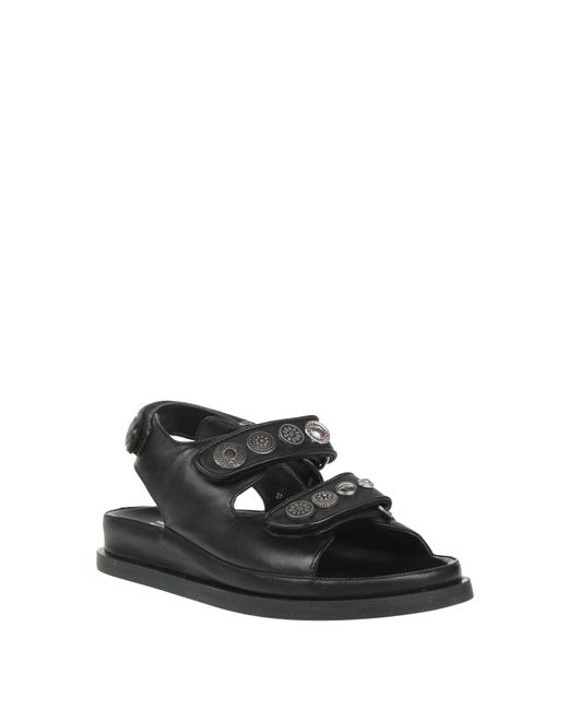 Strategia Black Sandals