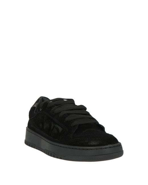 Santha Black Sneakers Leather