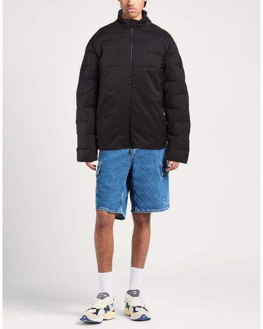 EA7 Black Puffers for men