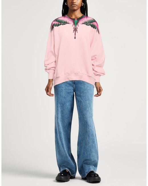 Marcelo Burlon Pink Sweatshirts