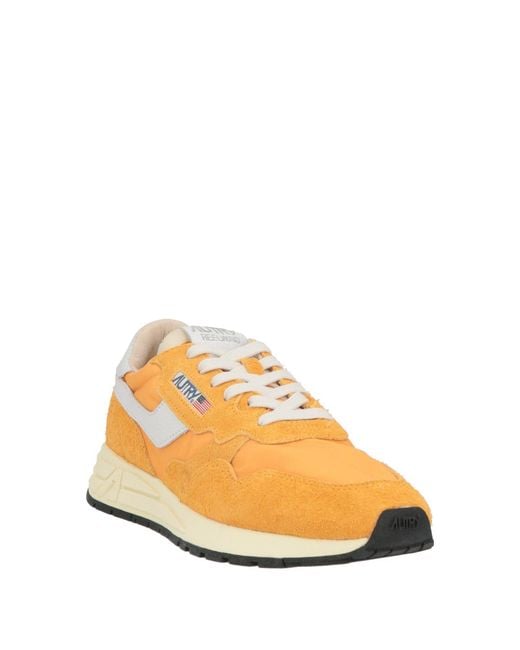 Autry Orange Sneakers