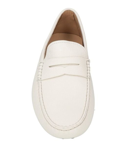 Tod's Mokassin in White für Herren