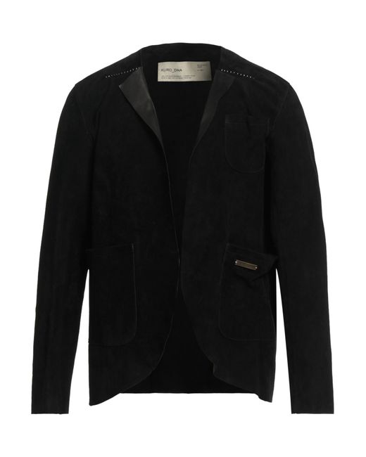 Takeshy Kurosawa Leather Suit Jacket in Black for Men | Lyst