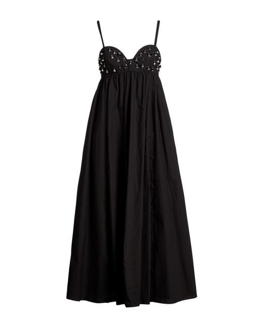 Ulla Johnson Black Maxi Dress