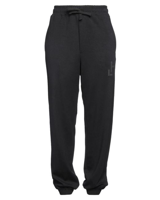 hinnominate Black Pants Modal, Polyester, Elastane