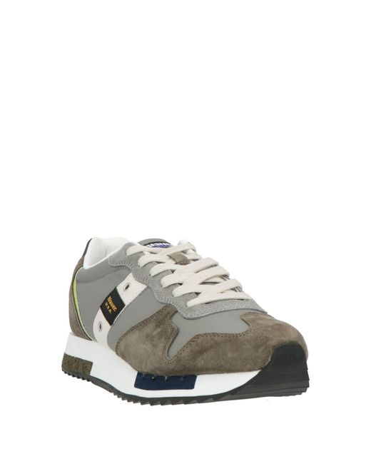 Blauer Sneakers in Gray für Herren
