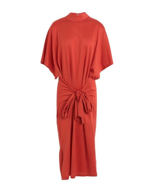 Karl Lagerfeld Red Maxi Dress