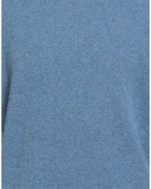 Drumohr Blue Light Turtleneck Lambswool for men