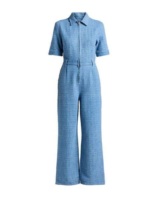 Sandro Blue Jumpsuit