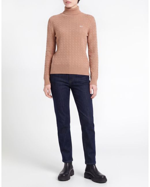 Sun 68 Natural Turtleneck
