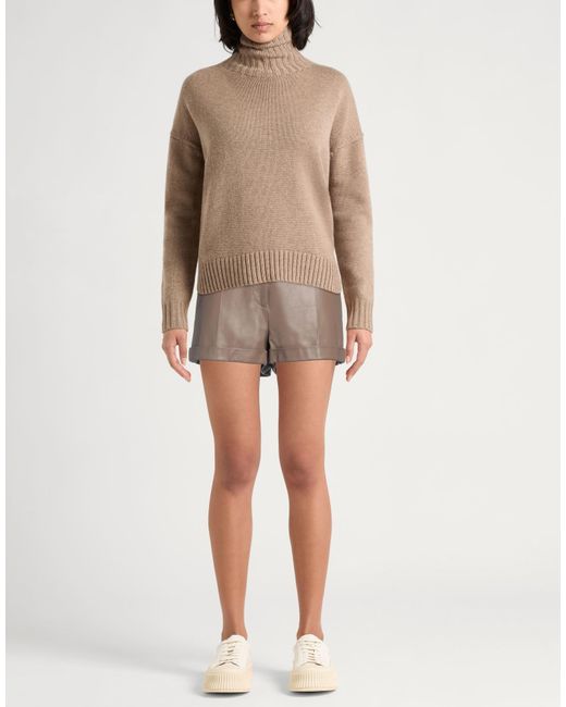 Max Mara Brown Shorts & Bermuda Shorts