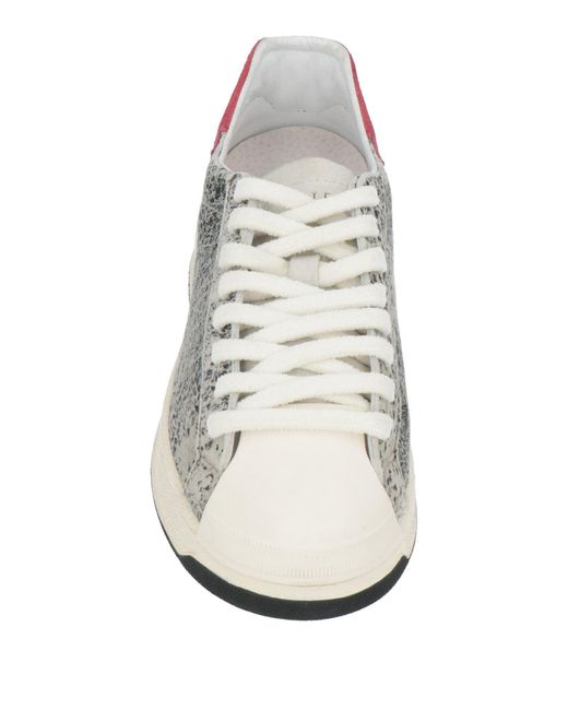 Date White Light Sneakers Leather