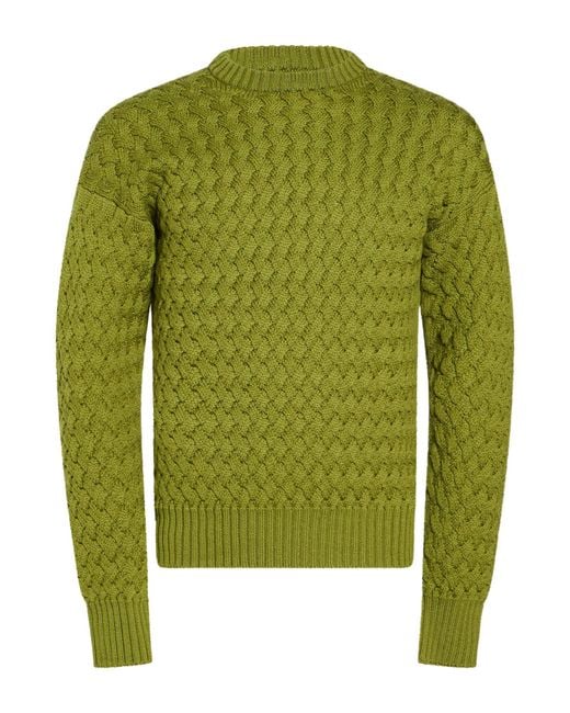 Alpha Studio Green Jumper for men