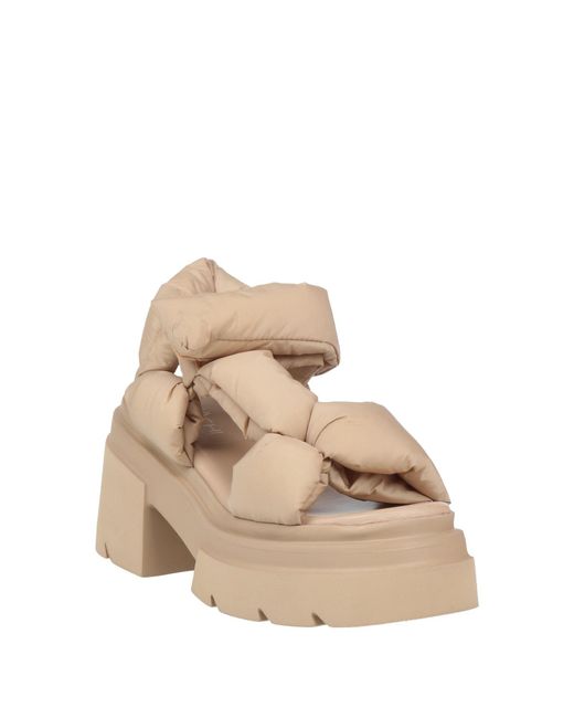 Elena Iachi Natural Sandals
